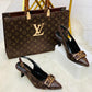 LV Heel & Bag Set