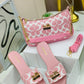 Coach Slipper & Crossbody Bag Set