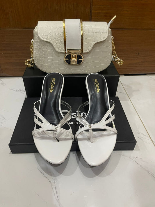 Nexus Strap Heel & Crossbody Bag Set