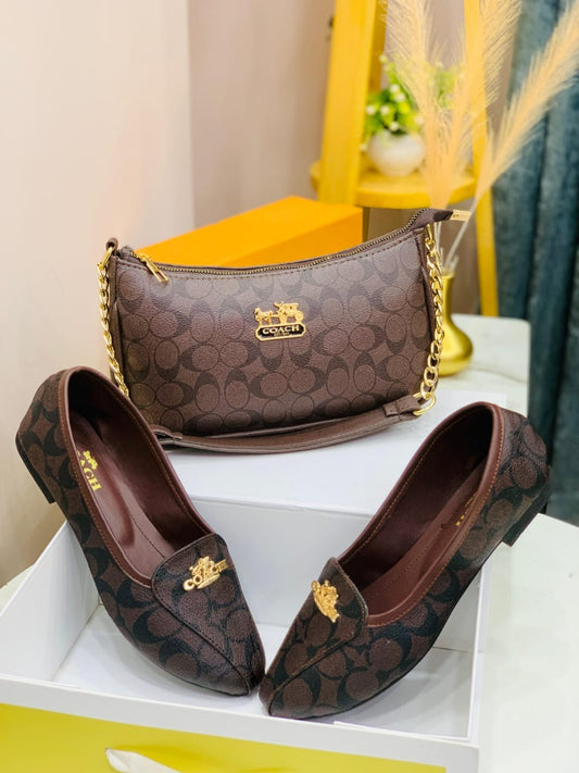 Coach Pump Crossbody Bag Set