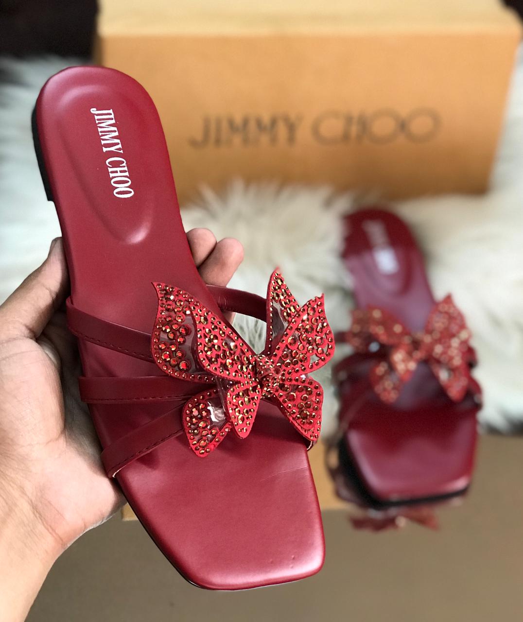 Jimmy Choo Butterfly Slipper