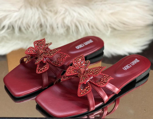 Jimmy Choo Butterfly Slipper