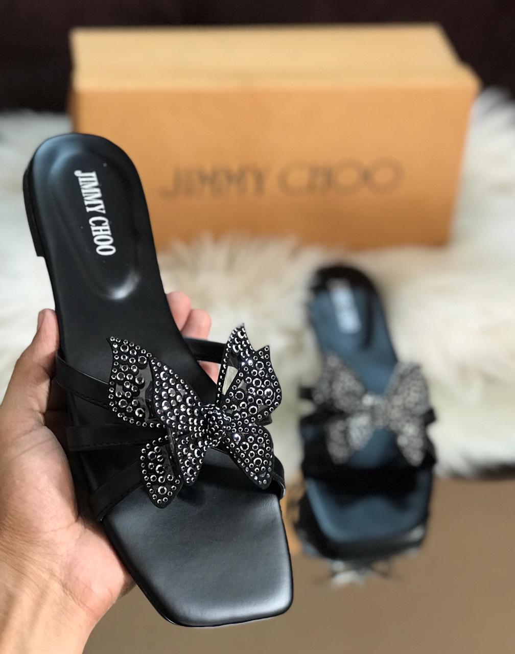 Jimmy Choo Butterfly Slipper
