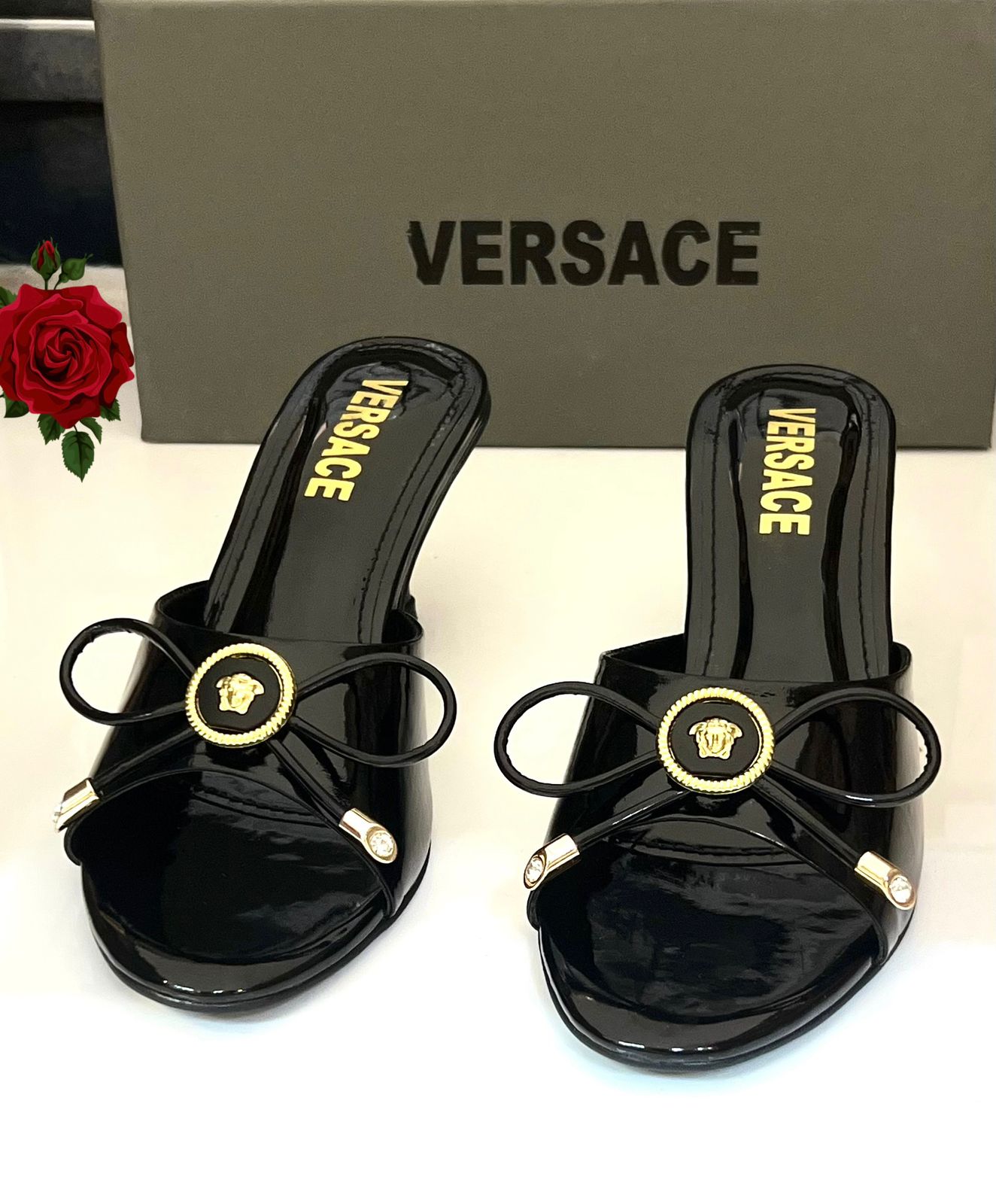 Versace Tie Heel