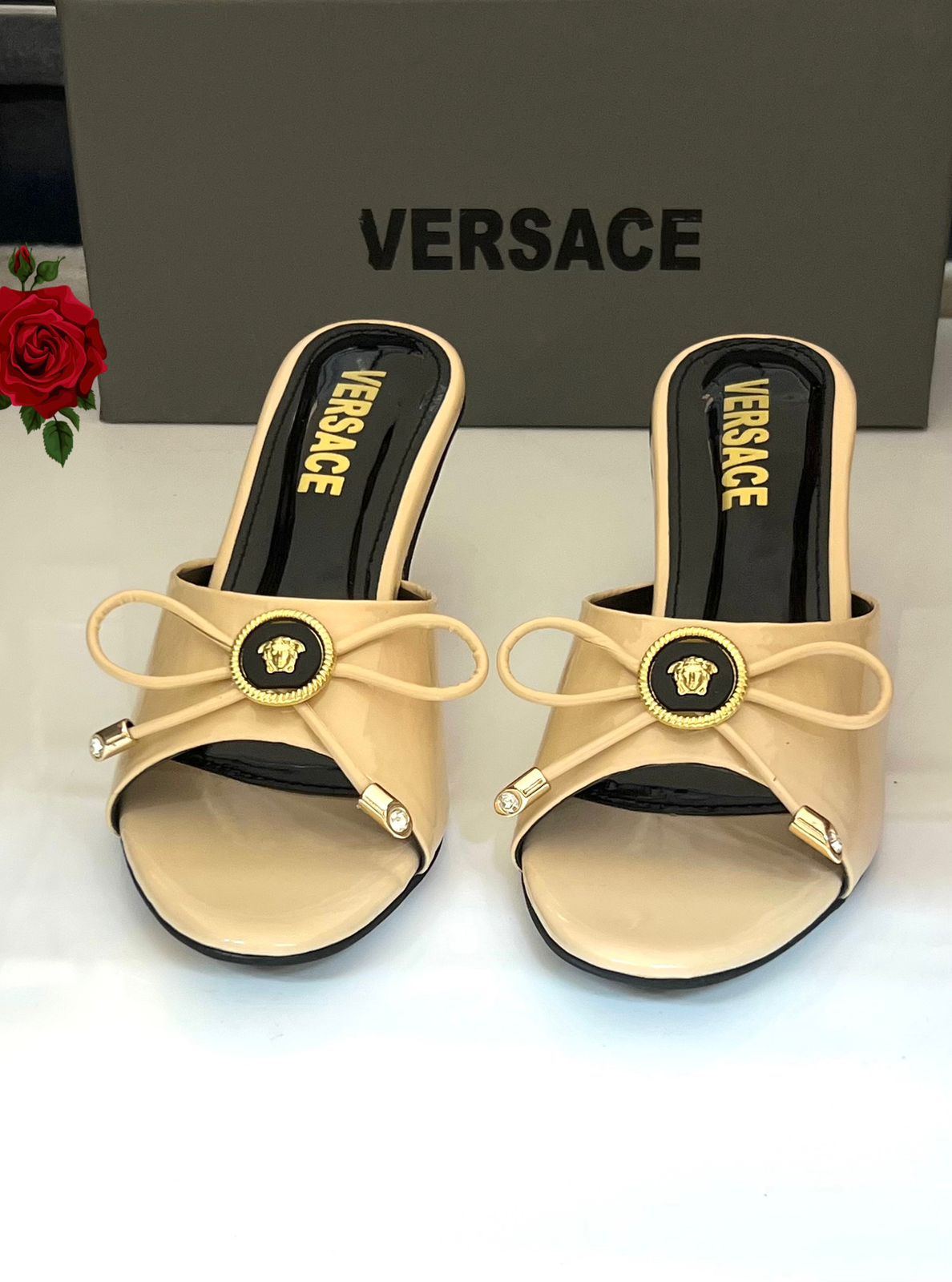 Versace Tie Heel