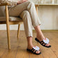Jimmy Choo Flower Flat Slipper