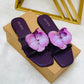 Jimmy Choo Flower Flat Slipper