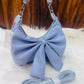 Bow style  handbag