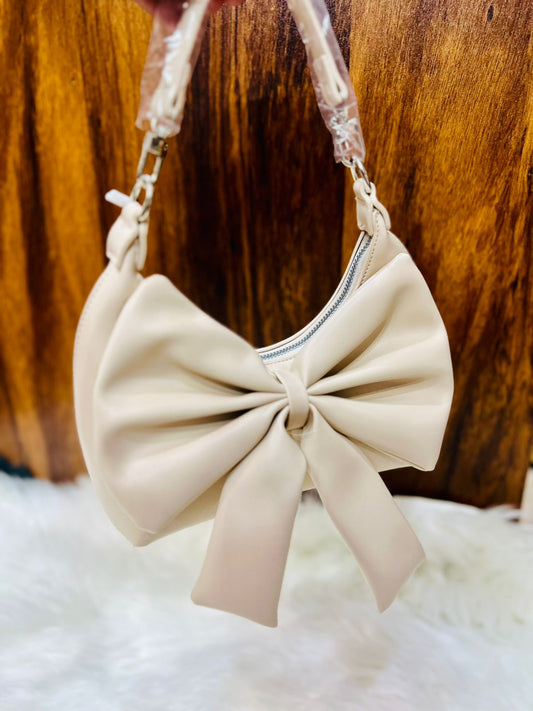 Bow style  handbag
