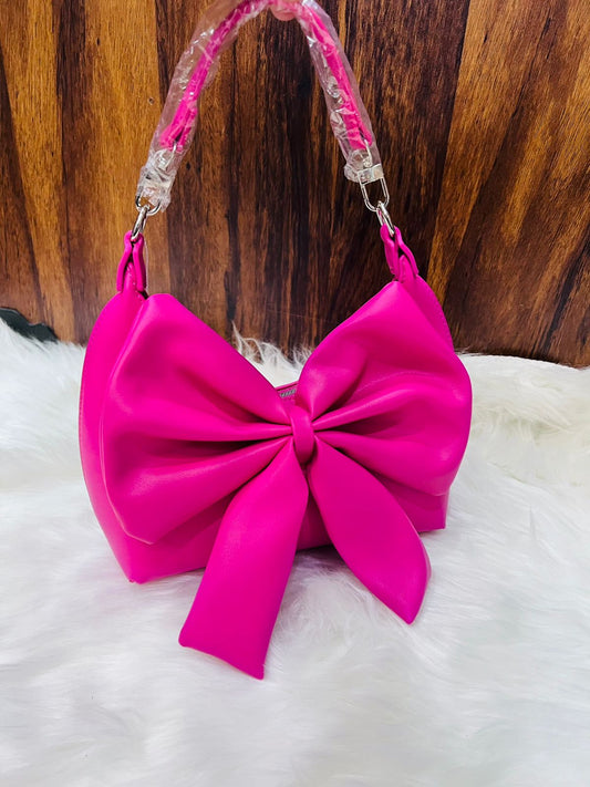 Bow style  handbag