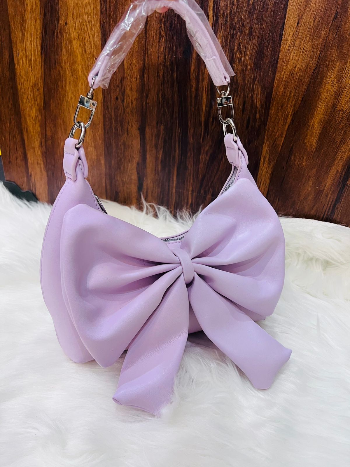 Bow style  handbag