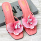 ZARA FLOWER HEELS