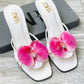 ZARA FLOWER HEELS