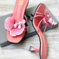 ZARA FLOWER HEELS