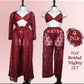 Net Bridal Nighty4 pc Set