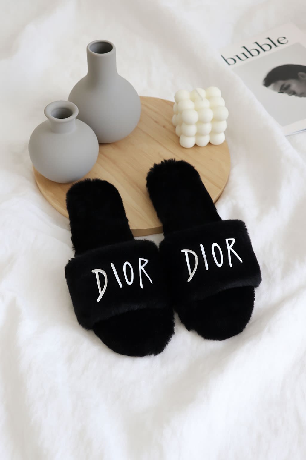 Dior Furr Slipper