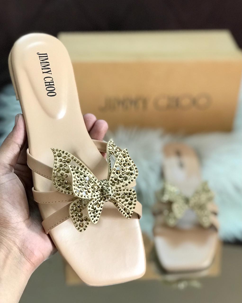 Jimmy Choo Butterfly Slipper