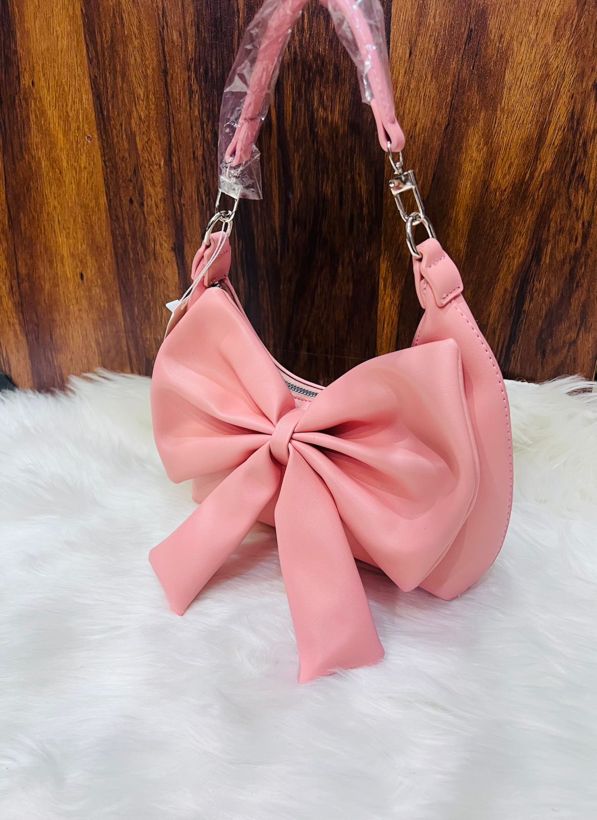 Bow style  handbag