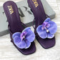 ZARA FLOWER HEELS