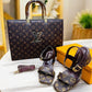 Louis Vuitton Block Heel & Bag Set