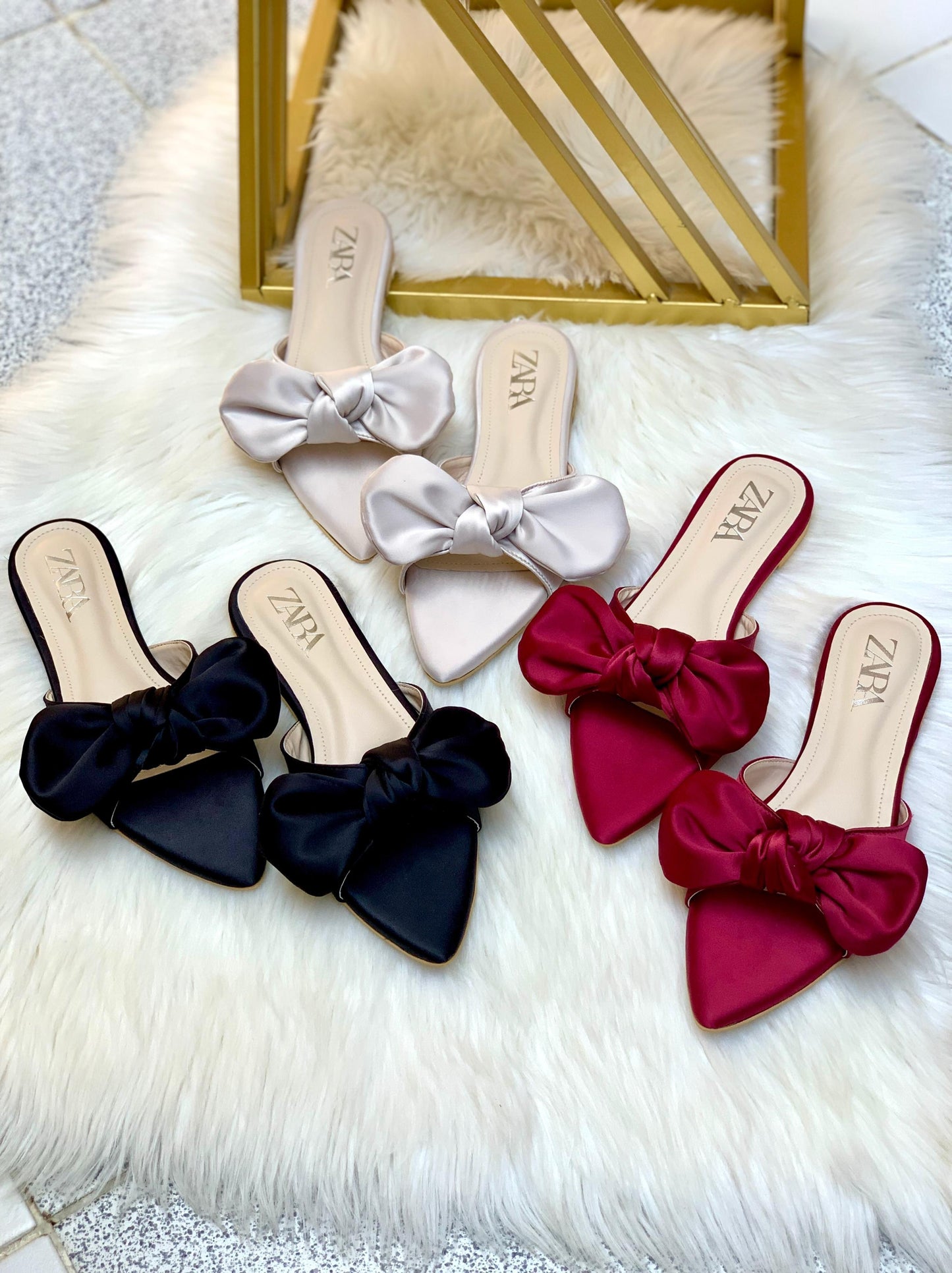 Zara Flower Slipper