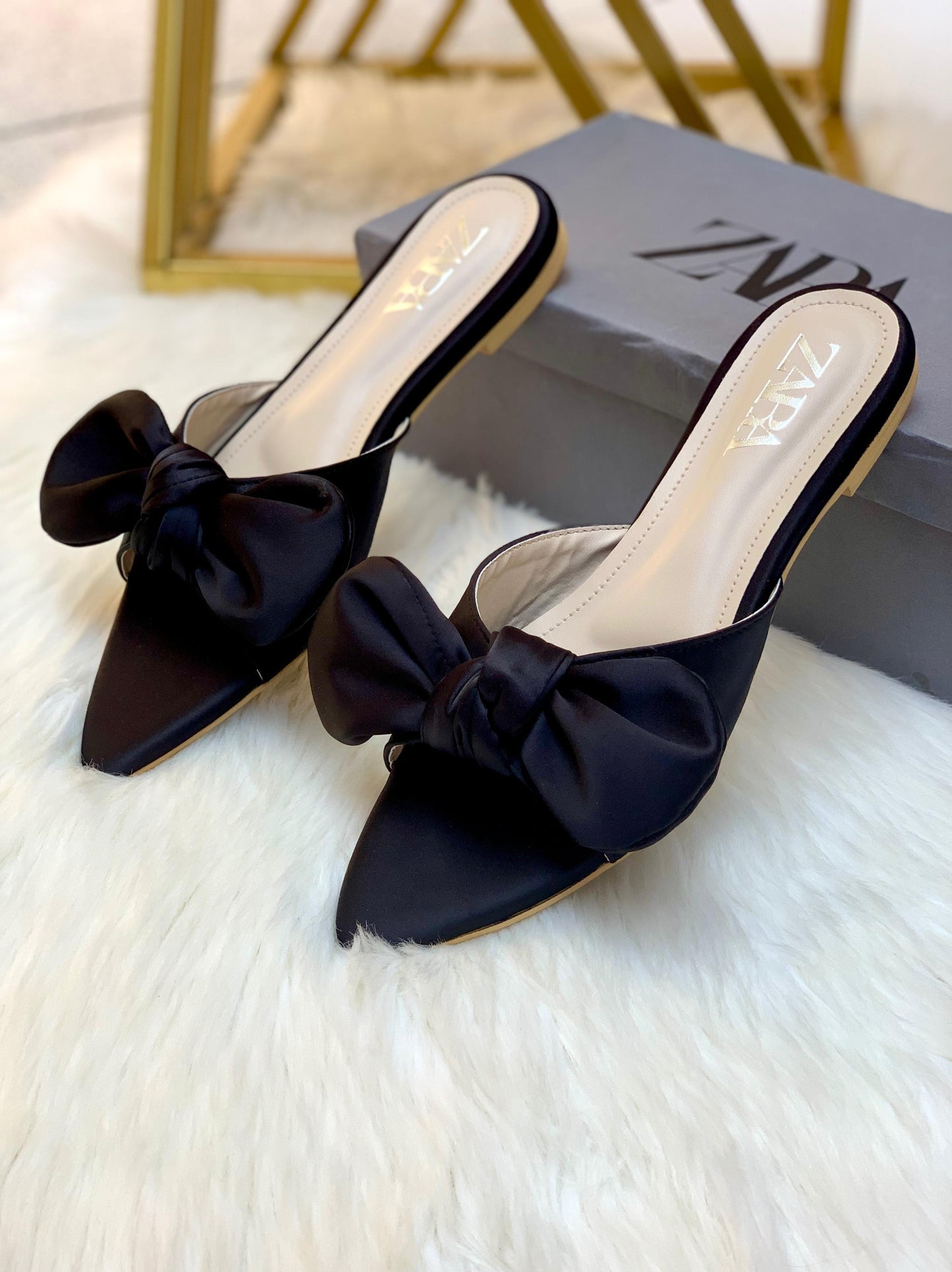 Zara Flower Slipper